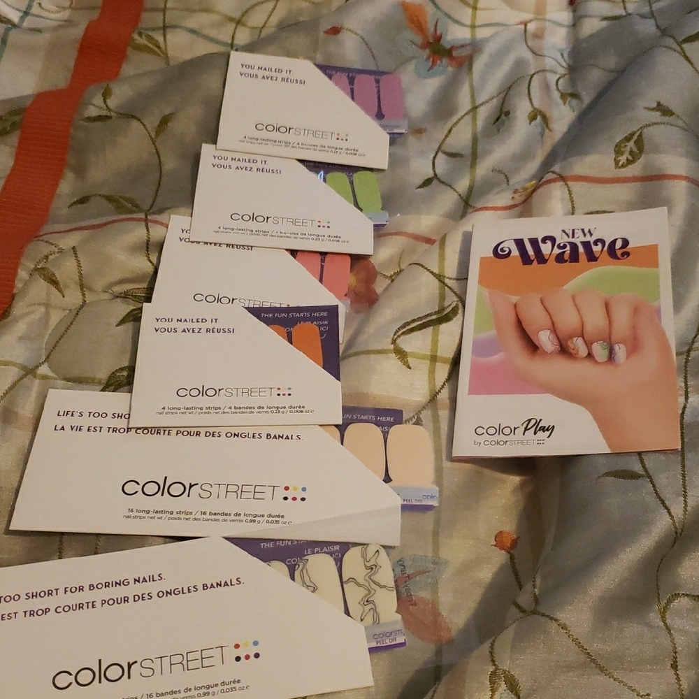 Color Street Nail Strips - Vibrant Collection
